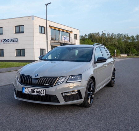 Skoda Octavia cena 73500 przebieg: 193000, rok produkcji 2017 z Mogielnica małe 29